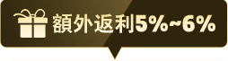 额外返利提示